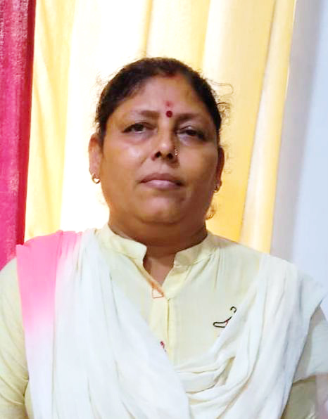 Rekha Mishra - Treasurer of Rabta Welfare Trust